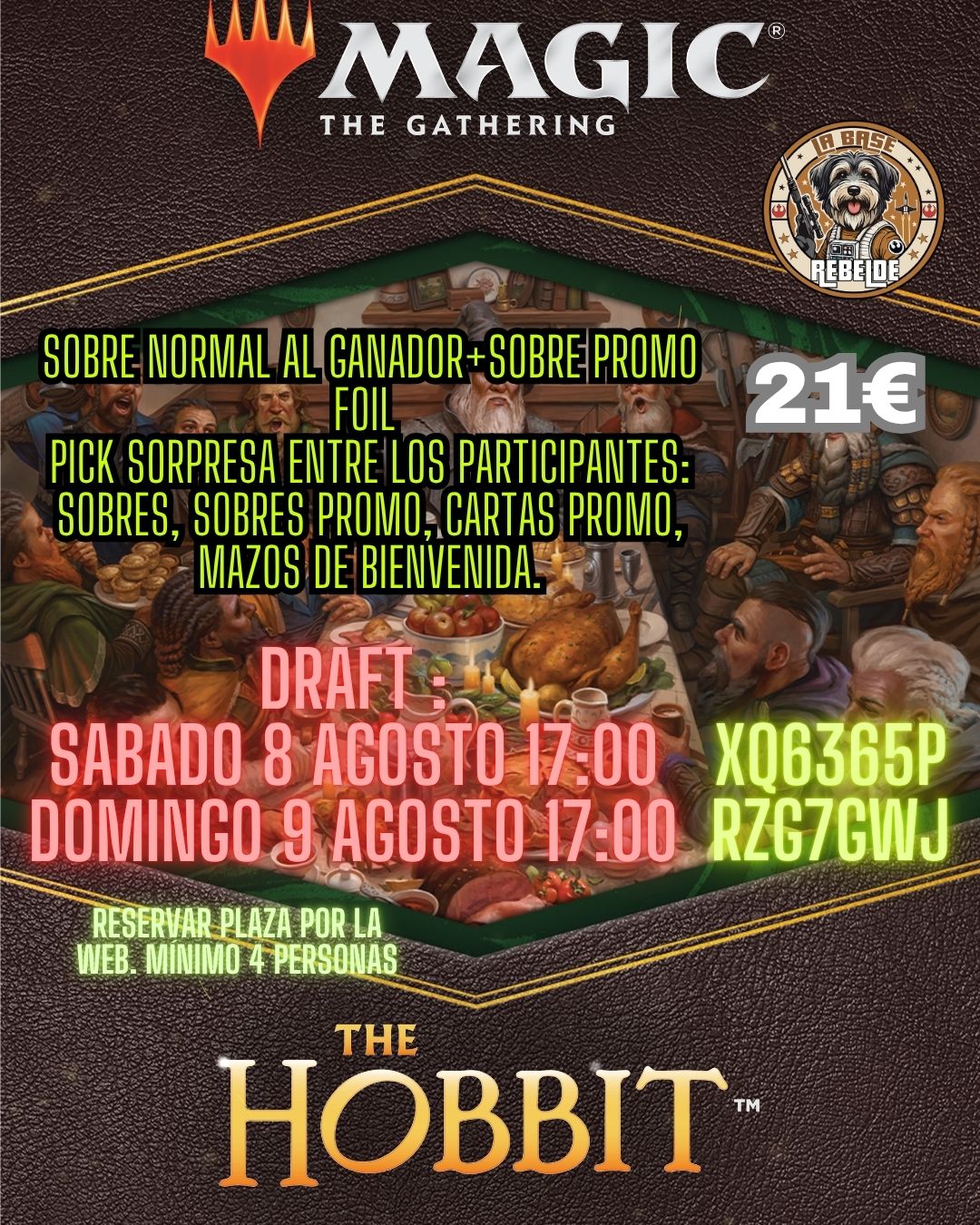 DRAFT EL HOBBIT ( EVENTO)