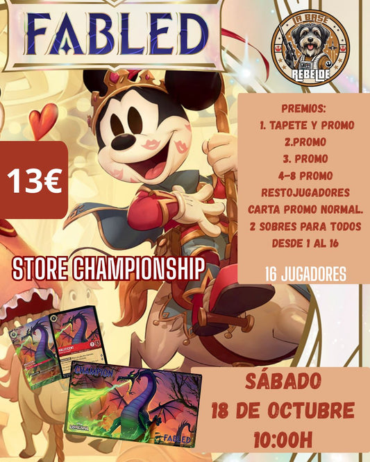 Entrada STORE CHAMPIONSHIPO LORCANA
