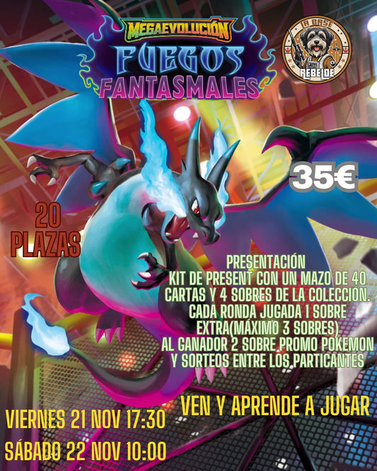 Presentación Pokemon fuegos fantasmales