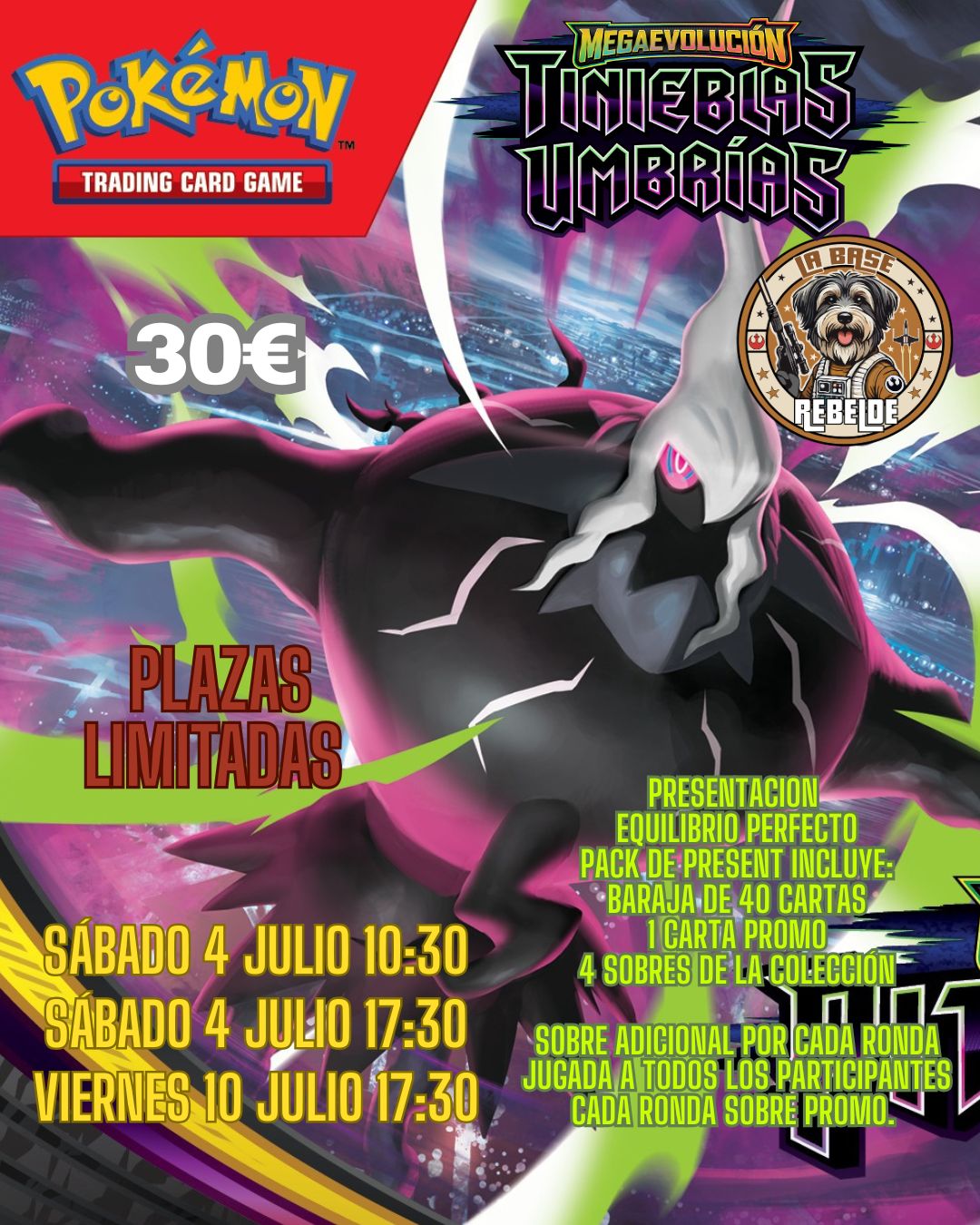 PRESENTACIÓN TINIEBLAS UMBRIAS