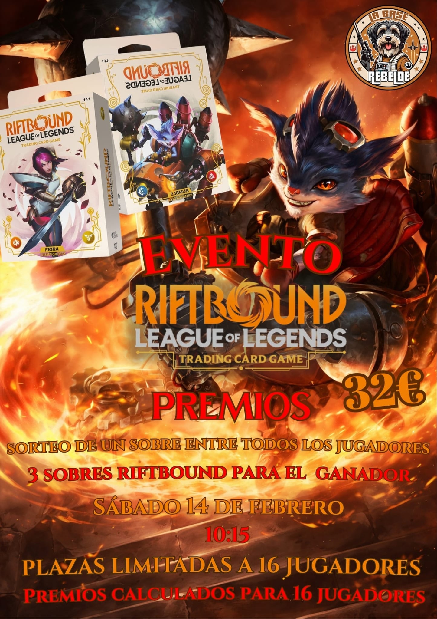 ENTRADA TORNEO CAJAS DE INICIO