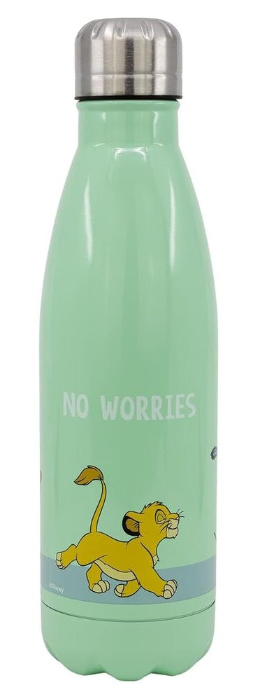 Botella De Agua Acero El Rey Leon