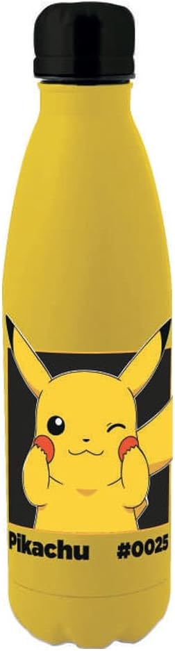 Botella Pokémon Pikachu Tacto Suave 500 ML