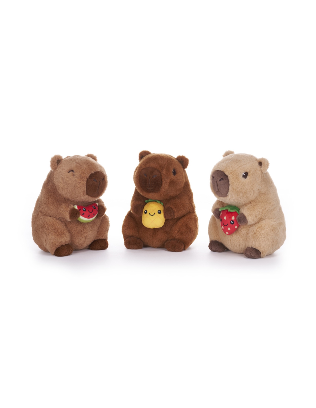 CAPIBARA CON FRUTAS 21 CM