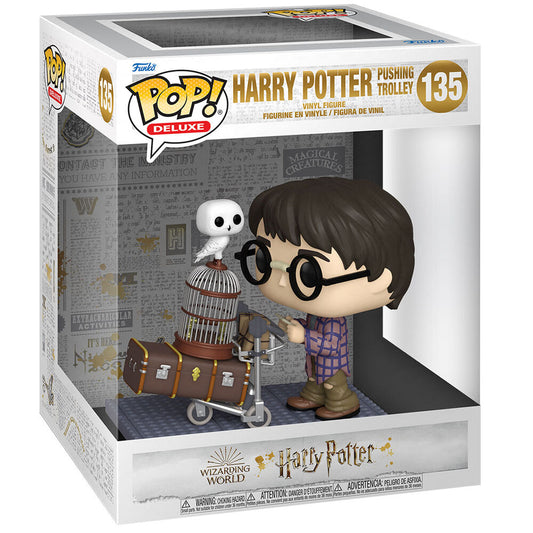 135 Funko Harry Potter Anniversary Harry Pushing Trolley