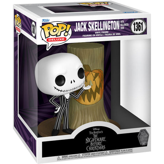 1361 Funko Disney Deluxe Pesadilla Antes de Navidad 30th Anniversary Jack Skellington With Halloween Door