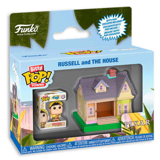 Figura Bitty POP Town Disney Pixar Up Russel y la Casa