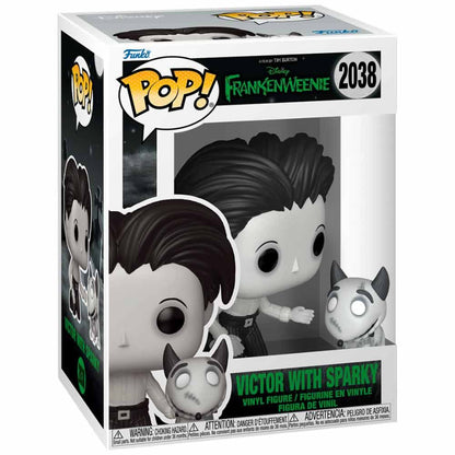 2038  Figura POP Disney Frankenweenie Victor with Sparky