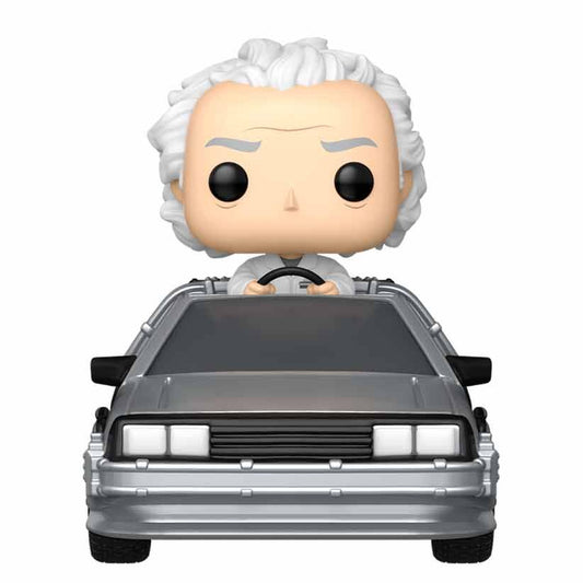 133  Figura POP Rides Deluxe Regreso al Futuro Doc With Time Machine