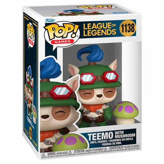 1138  Figura POP League of Legends Teemo with Mushroom