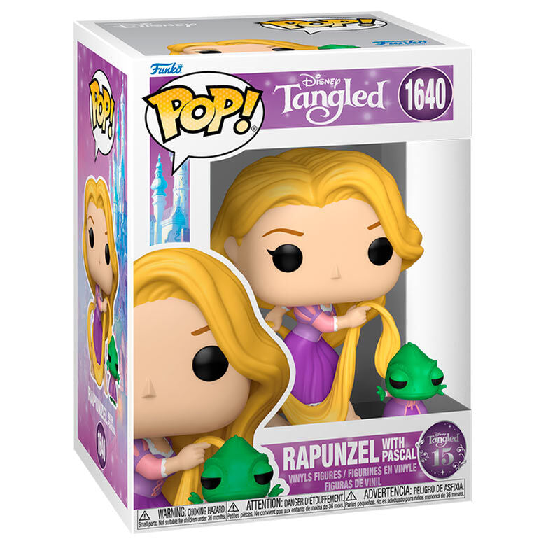 1640 Funko Figura POP Disney Enredados Rapunzel with Pascal