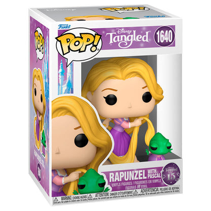 1640 Funko Figura POP Disney Enredados Rapunzel with Pascal