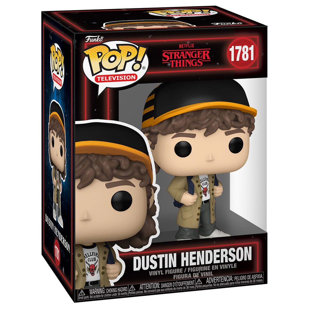 1781 Funko Figura POP Stranger Things 5 Dustin Henderson