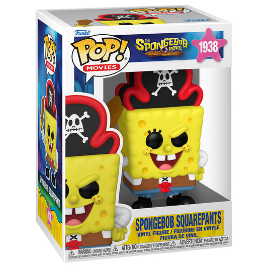 1938 Figura POP Bob Esponja Una Nueva Aventura Pirata SpongeBob Squarepants