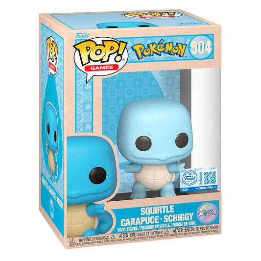 504 Figura POP Pokemon Squirtle Carapuce Schiggy Exclusive