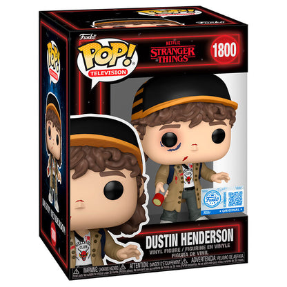 1800 Funko Figura POP Stranger Things 5 Dustin Henderson special edition