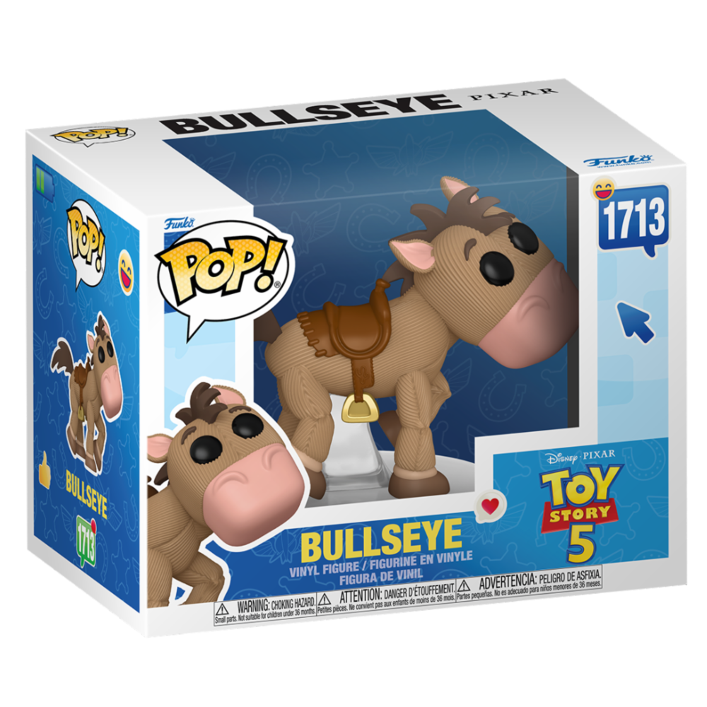 1713 Figura POP Premium Disney Pixar Toy Story 5 Bullseye