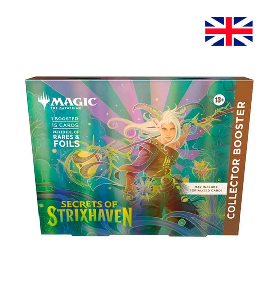 Collector Booster Display (12 sobres) Secrets of Strixhaven Inglés