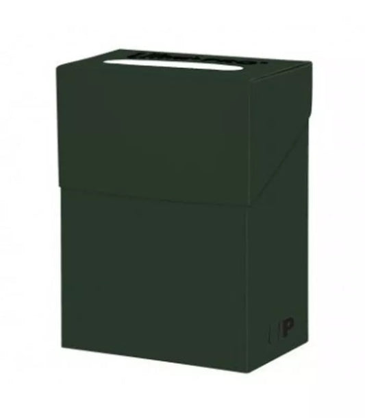 Caja de mazo Deck Box New Solid Verde Oscuro Ultra Pro