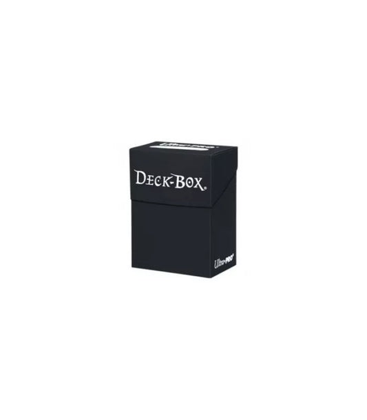 Caja de mazo Deck Box Solid Negro Ultra Pro.