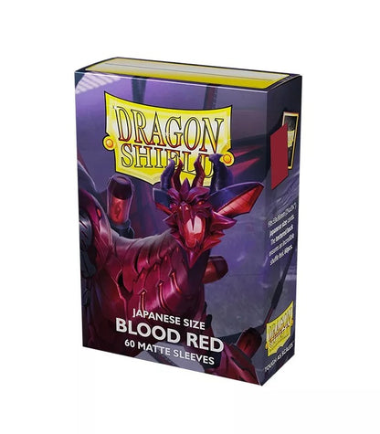 Fundas Small 59mm X 86mm Japanese Dual Matte Juusouken Rojo (60 Fundas) Dragon Shield