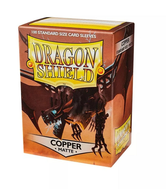 Fundas Standard Matte Cobre (100 fundas) Dragon Shield