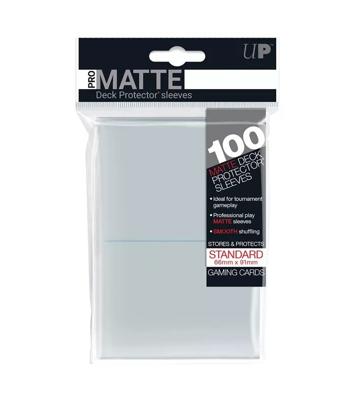 Fundas Standard Pro Matte Transparente (100 fundas) Ultra Pro