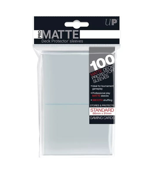 Fundas Standard Pro Matte Transparente (100 fundas) Ultra Pro