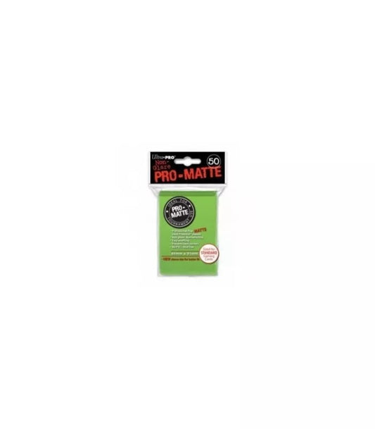 Fundas Standard Pro Matte Verde Lima (50 fundas) Ultra Pro