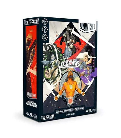 Unmatched Battle of Legends Volumen 1 - Juego de mesa español