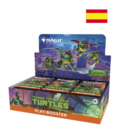 Play Booster Display (30 sobres) Teenage Mutant Ninja Turtles Español
