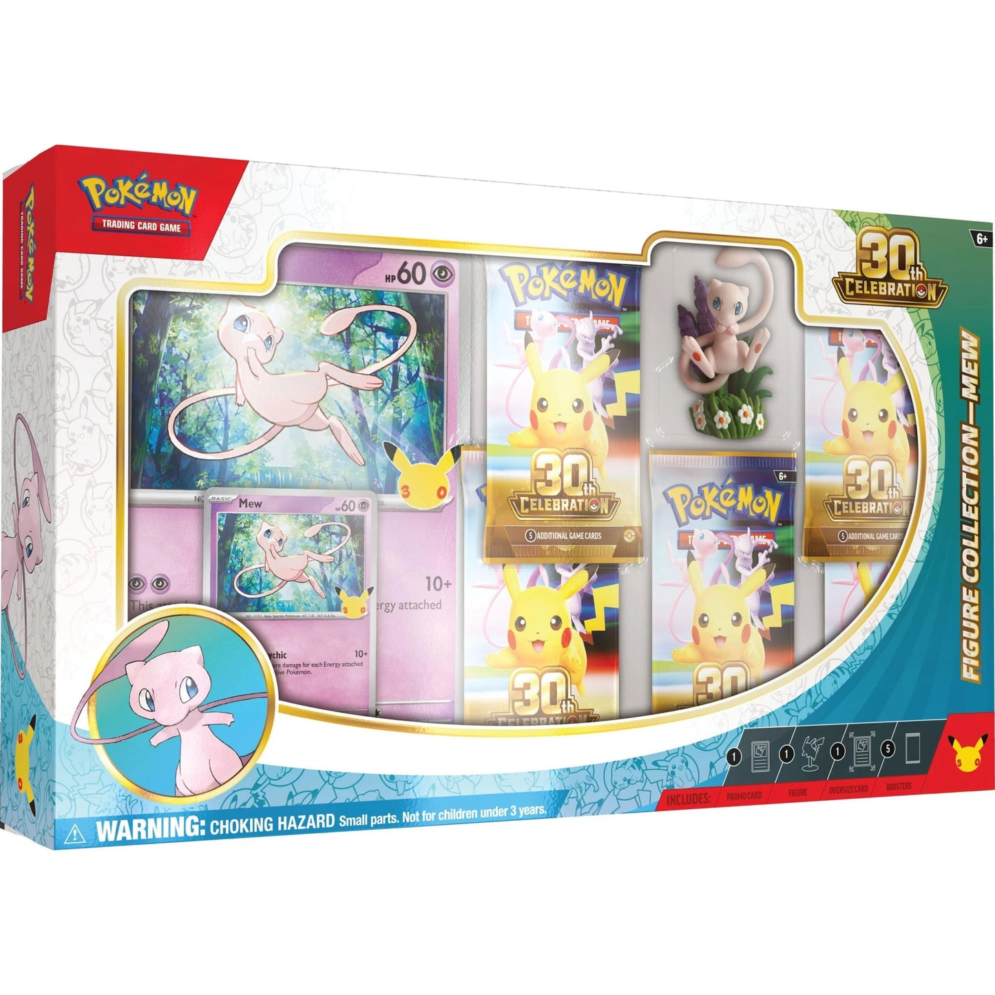 Caja Figura Mew V1 Celebraciones 30 Aniversario