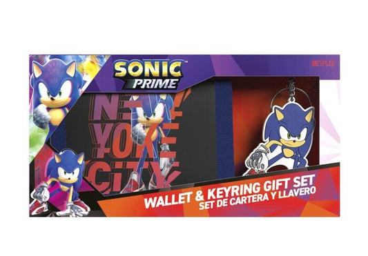 SONIC SET REGALO CARTERA + LLAVERO
