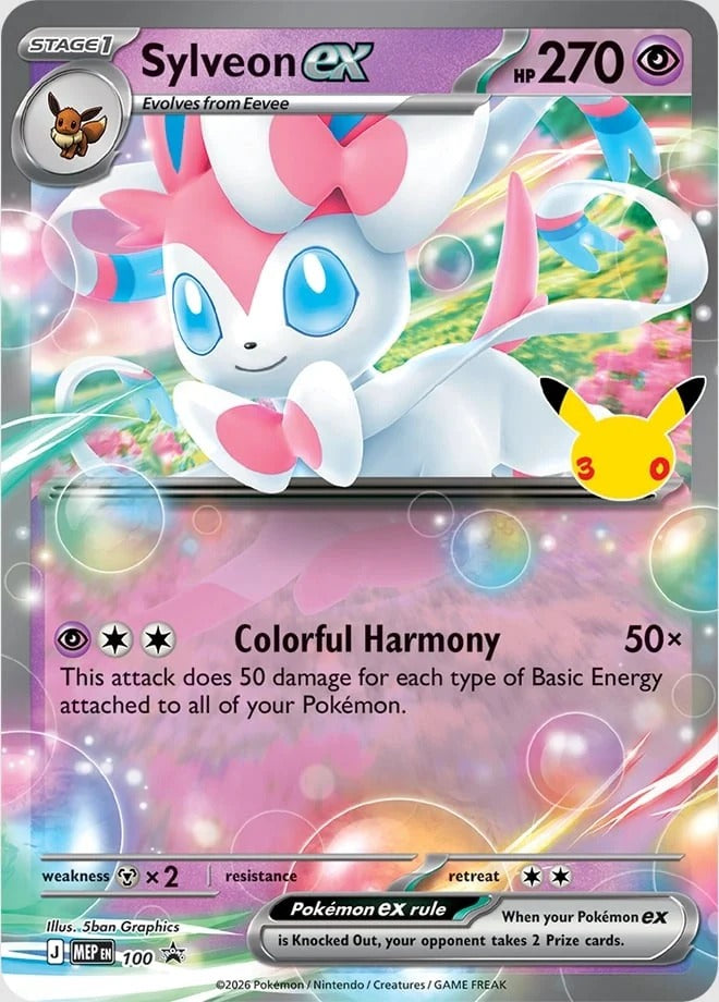 Sylveon Special Box Celebraciones 30 Aniversario