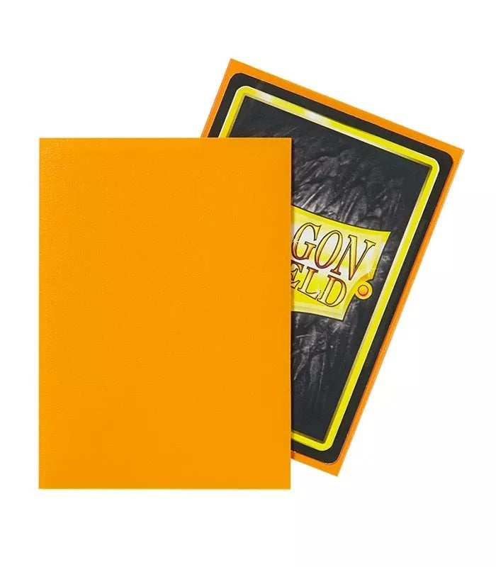 Fundas Standard Matte Naranja (100 fundas) Dragon Shield