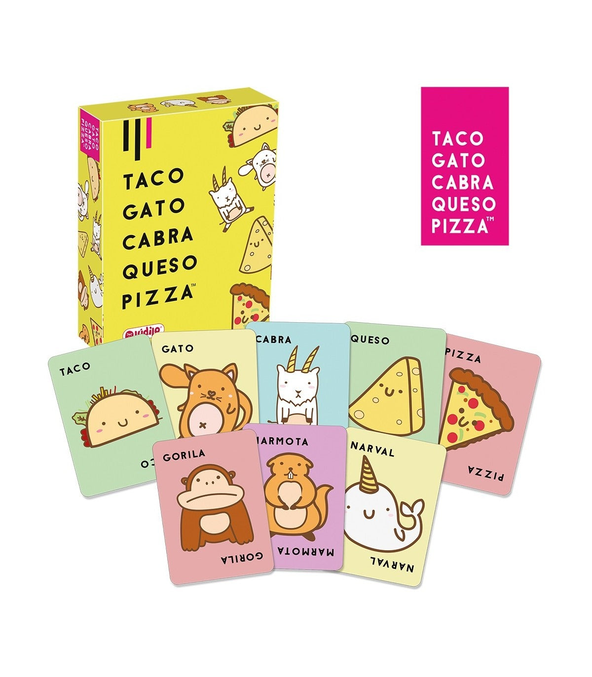 TACO, GATO, CABRA, QUESO, PIZZA