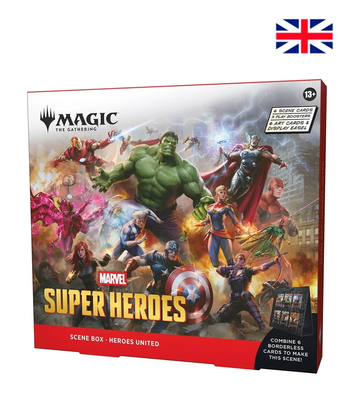Scene Box Display Marvel Super Heroes Inglés