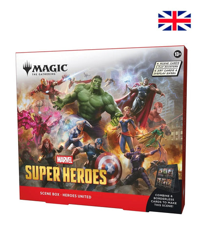 Scene Box Display Marvel Super Heroes Inglés
