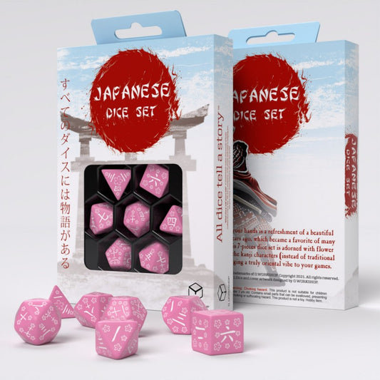 Dados Japanese Dice Set: Sweet Spring Memory