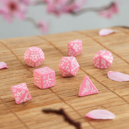 Dados Japanese Dice Set: Sweet Spring Memory