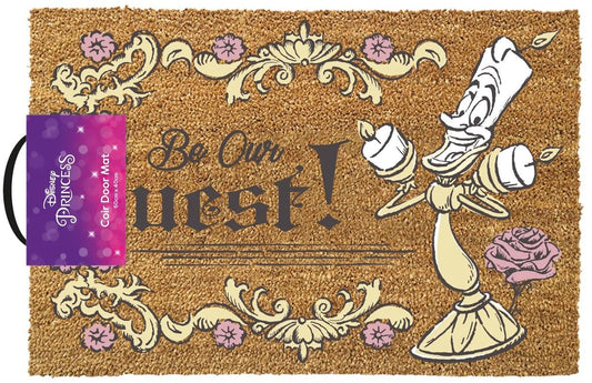 "Be Our Guest" Felpudo multicolor de La Bella y La Bestia