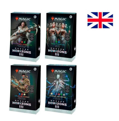 Commander Display (4 mazos) Modern Horizons 3 Inglés - Magic The Gathering