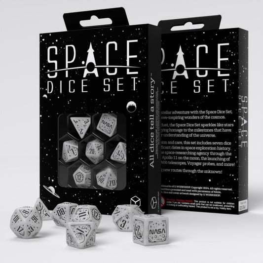 Dados Space Dice Set: Apollo