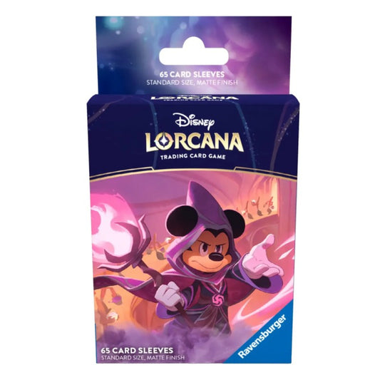 Fundas Estándar Mickey Mouse Wayward Sorcerer TCG Disney Lorcana Reign of Jafar
