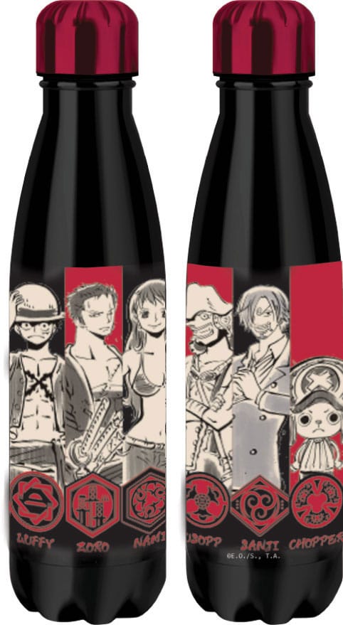 One Piece Botella Termo Red