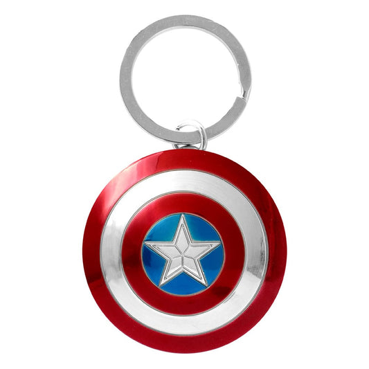 Marvel Llavero metálico Captain America Shield
