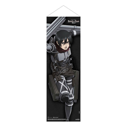 Attack on Titan: The Final Season Póster Tela Slim Mikasa Ackermann 30 x 90 cm