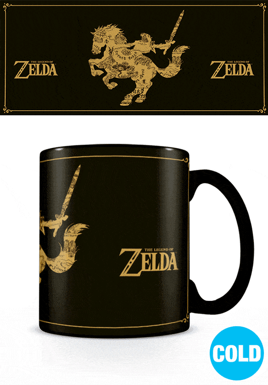Legend of Zelda Taza sensitiva al calor Map