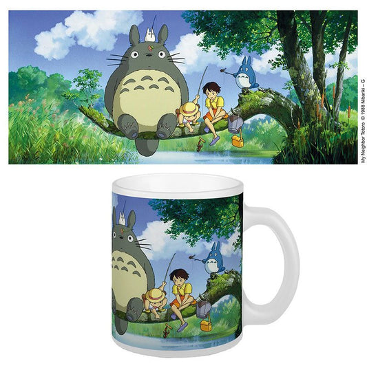 Taza Studio Ghibli Taza Totoro Fishing