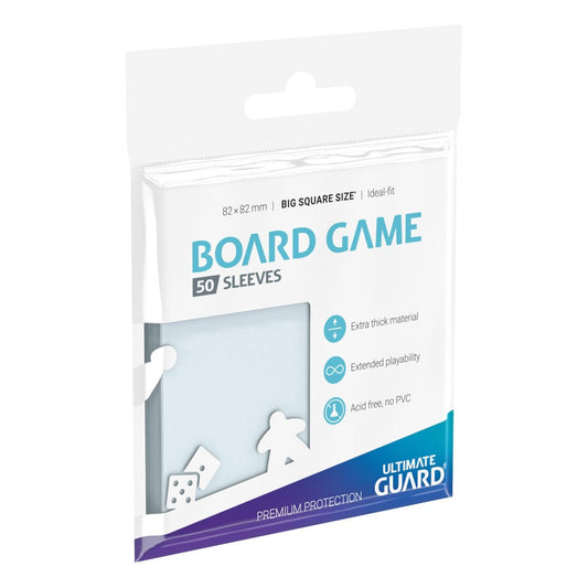 Ultimate Guard Premium Soft Sleeves Fundas de Cartas del Juego de Mesa Cuadrado Grande (50)